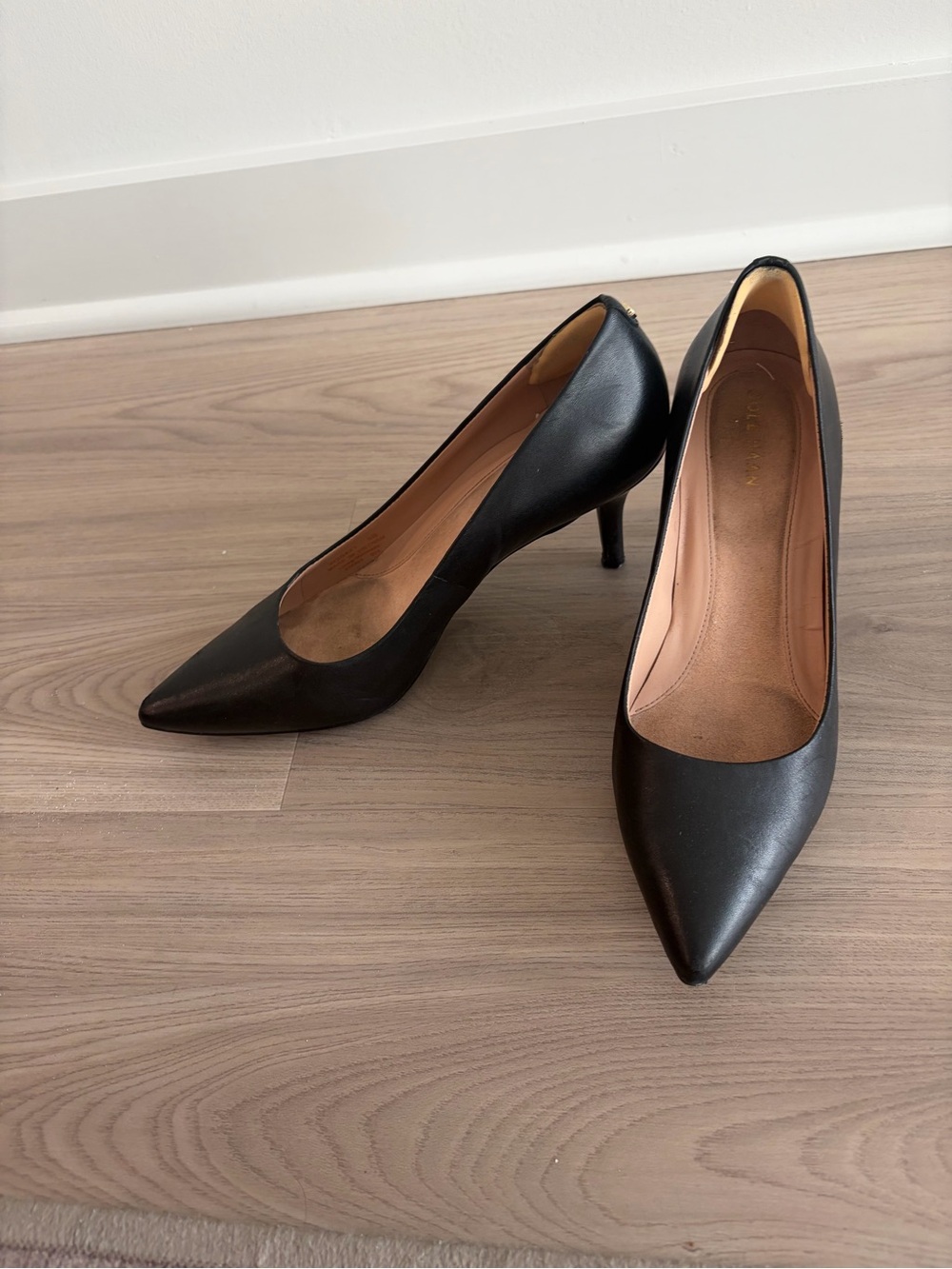 Classic Black Pointed Toe Pumps - Elegant Women's Heels